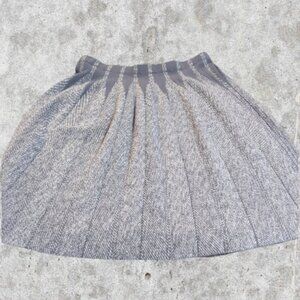 Woman's Medium Luisa Spagnoli Made in Italy Pleated A-Line Skirt